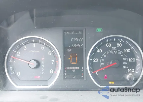 2009 Honda Cr-V Ex-L из США, поврежденный, VIN 5J6RE48749L054859